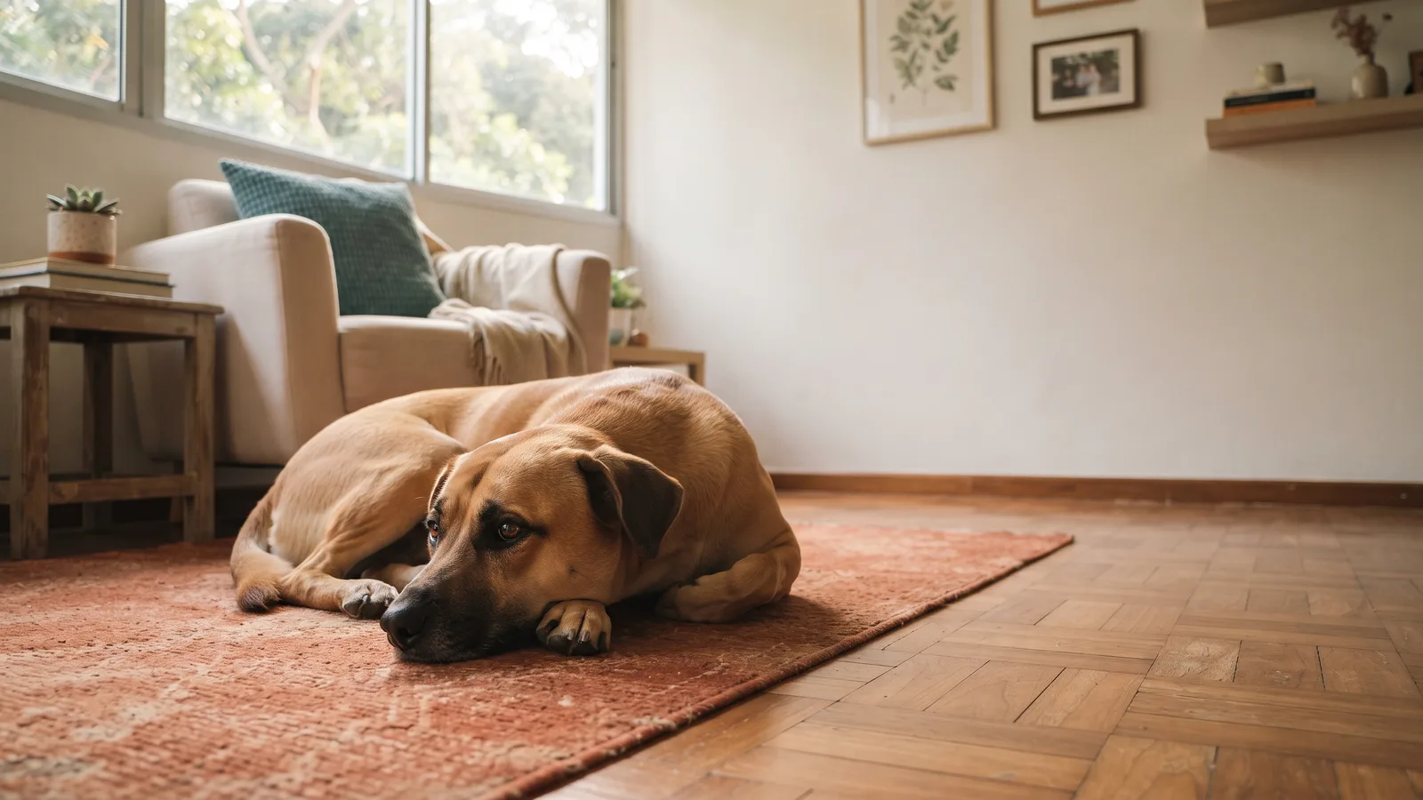 Boarding a dog from an HDB flat